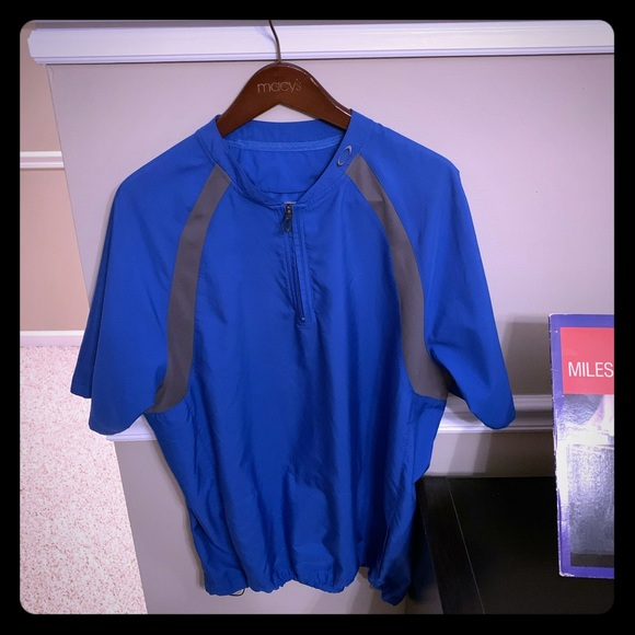 Oakley Short Sleeve Quarter Zip Golf Windbreaker - Picture 1 of 5